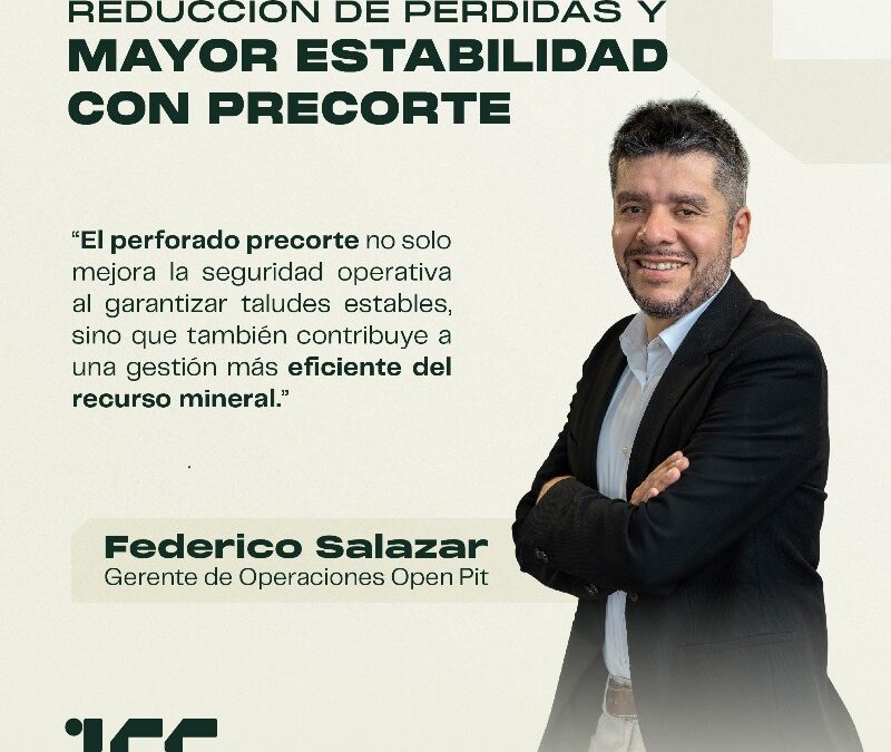 Perforación de Precorte en la Minería Superficial