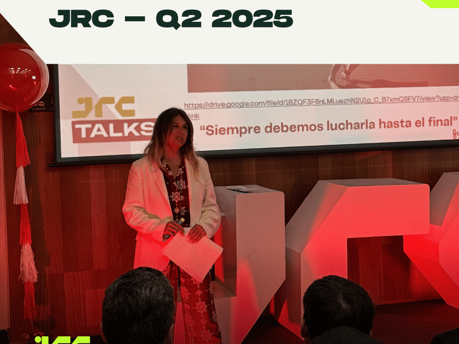 Cerramos el segundo trimestre del año y una nueva edición de JRC Talks