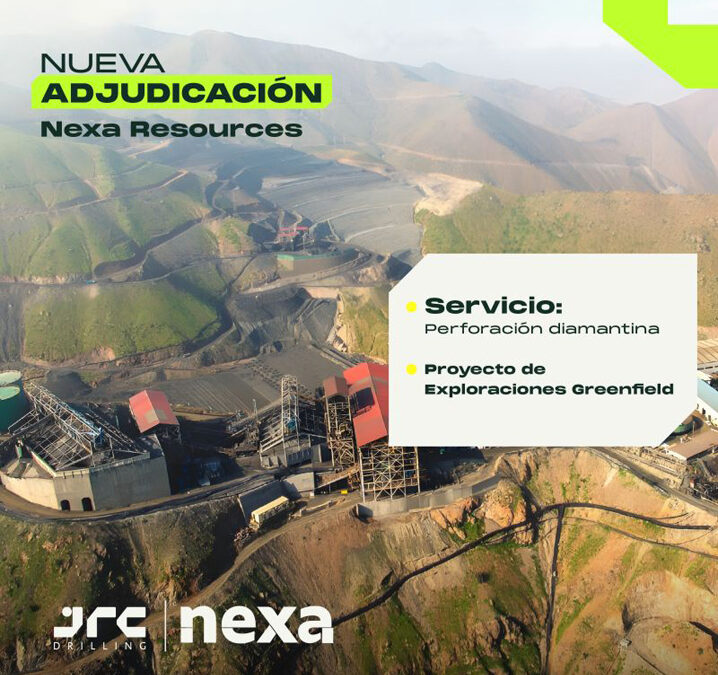 JRC ejecutará perforación diamantina para Nexa Resources