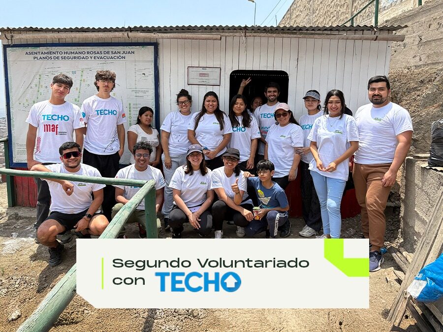 Vivimos nuestro segundo voluntariado junto a TECHO Perú: “Pintando Realidades”